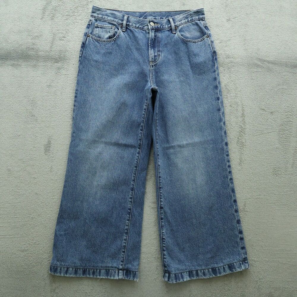 PACSUN Jeans Women's Size 28S High-Rise Lena Super Baggy Wide-Leg 27" Inseam